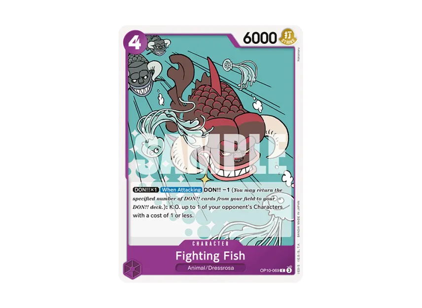 Fighting Fish C [OP10-069] [EN] (Booster Pack "Royal Blood")