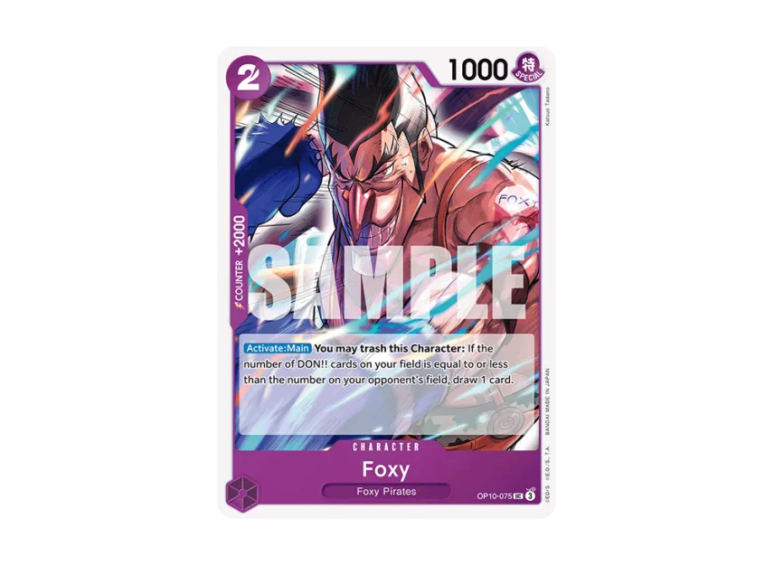 Foxy UC [OP10-075] [EN] (Booster Pack "Royal Blood")