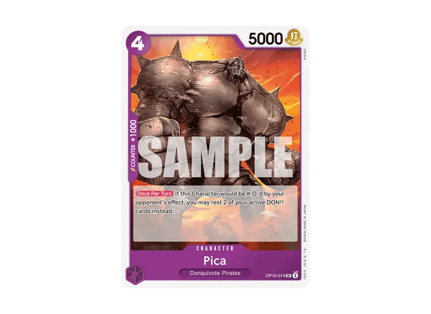 Pica UC [OP10-074] [EN] (Booster Pack "Royal Blood")