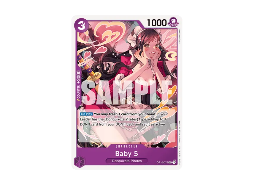 Baby 5 UC [OP10-076] [EN] (Booster Pack "Royal Blood")