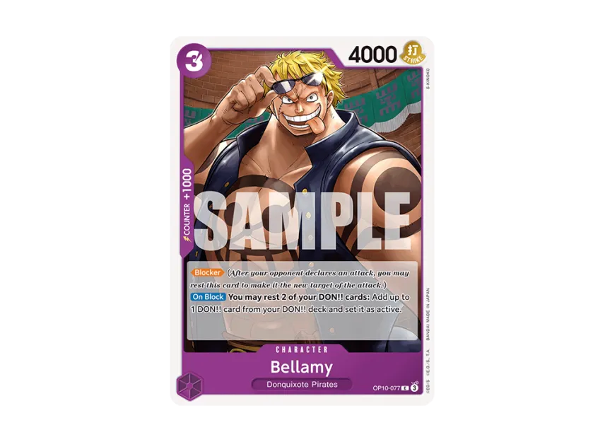 Bellamy C [OP10-077] [EN] (Booster Pack "Royal Blood")