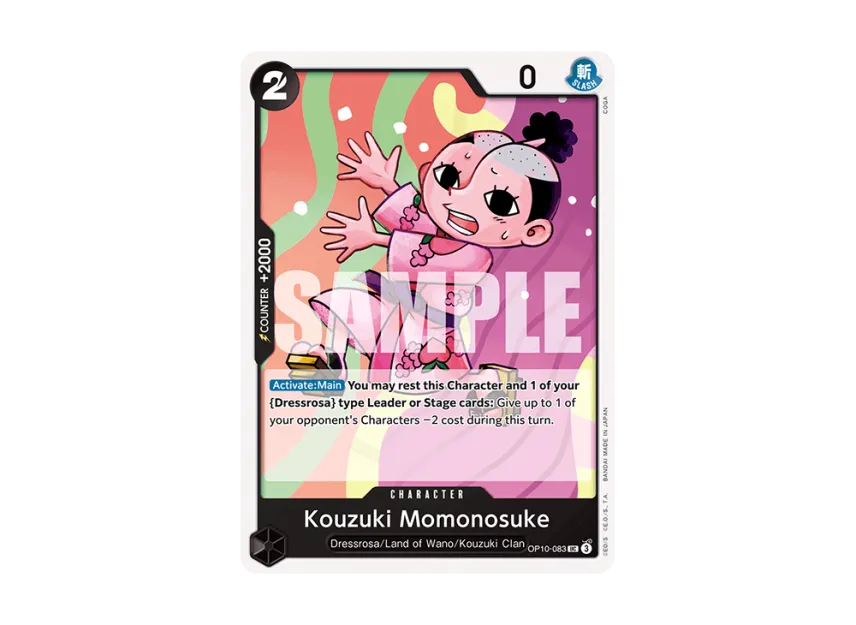 Kouzuki Momonosuke UC [OP10-083] [EN] (Booster Pack "Royal Blood")