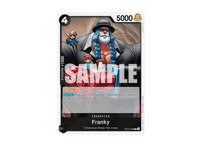 Franky R [OP10-090] [EN] (Booster Pack "Royal Blood")