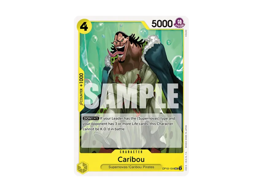 Caribou UC [OP10-104] [EN] (Booster Pack "Royal Blood")