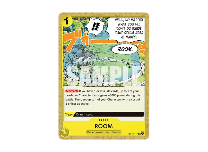 ROOM UC [OP10-117] [EN] (Booster Pack "Royal Blood")