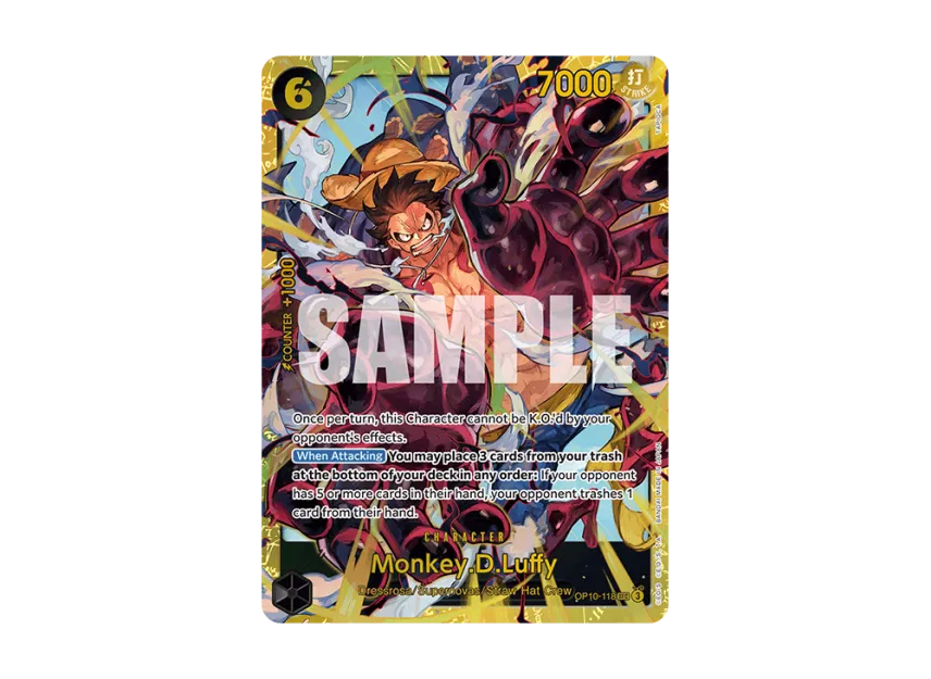 Monkey.D.Luffy SEC [OP10-118] [EN] (Booster Pack "Royal Blood")