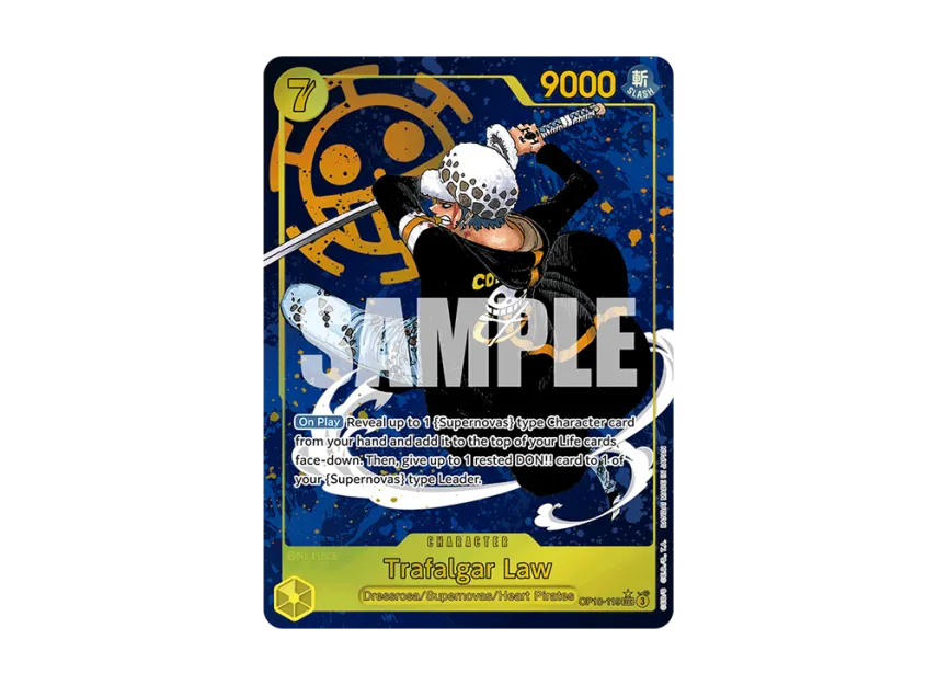 Trafalgar Law SEC-P [OP10-119] [EN] (Booster Pack "Royal Blood")