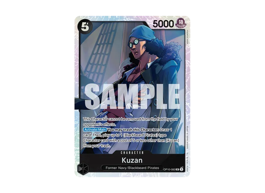 Kuzan SR [OP10-082] [EN] (Booster Pack "Royal Blood")