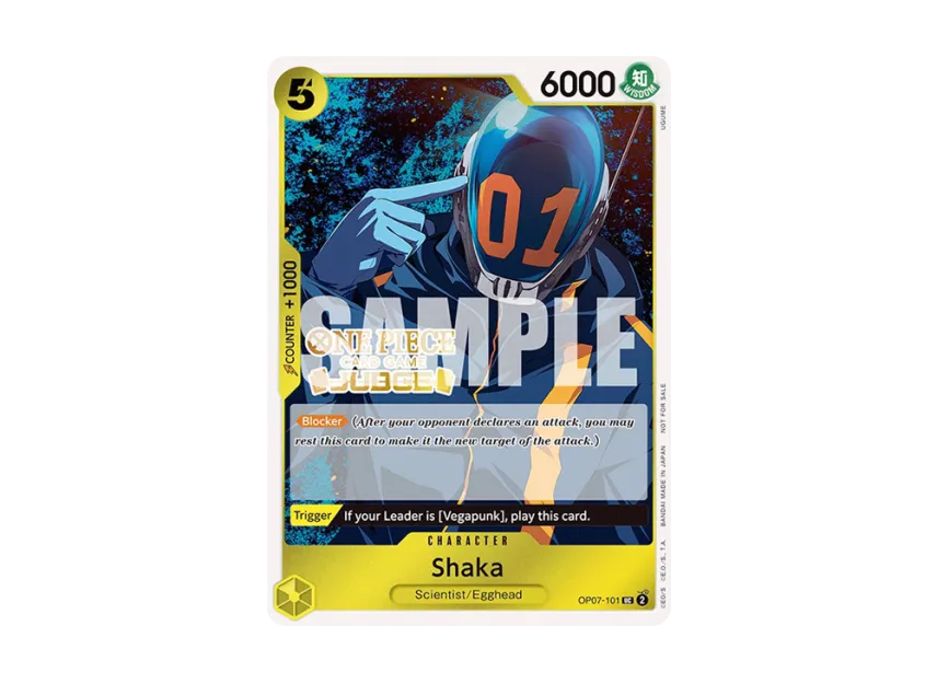 Shaka UC [OP07-101] [EN] (Promotional Card "Judge Pack Vol.5")