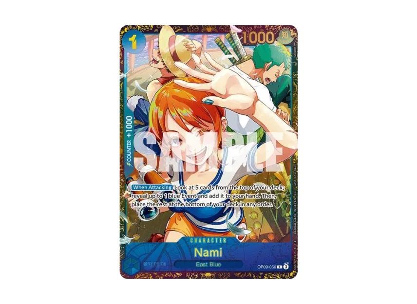 Nami R [OP09-050] [EN] (Promotional Card "Championship 25-26 Offline Regionals Season 1 Top 64")