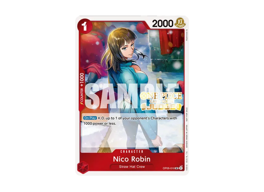 Nico Robin UC [OP05-010] [EN] (Promotional Card "Judge Pack Vol.4")