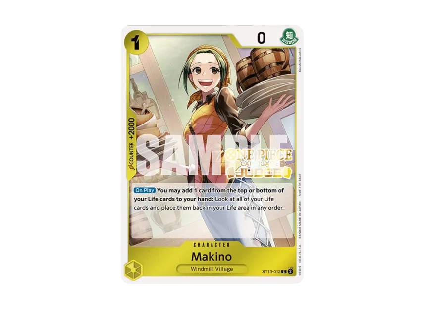 Makino C [ST13-012] [EN] (Promotional Card "Judge Pack Vol.4")