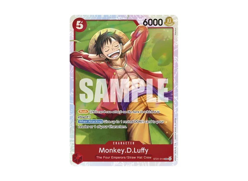 Monkey.D.Luffy SR [ST21-014] [EN] (Starter Deck EX "Gear 5")