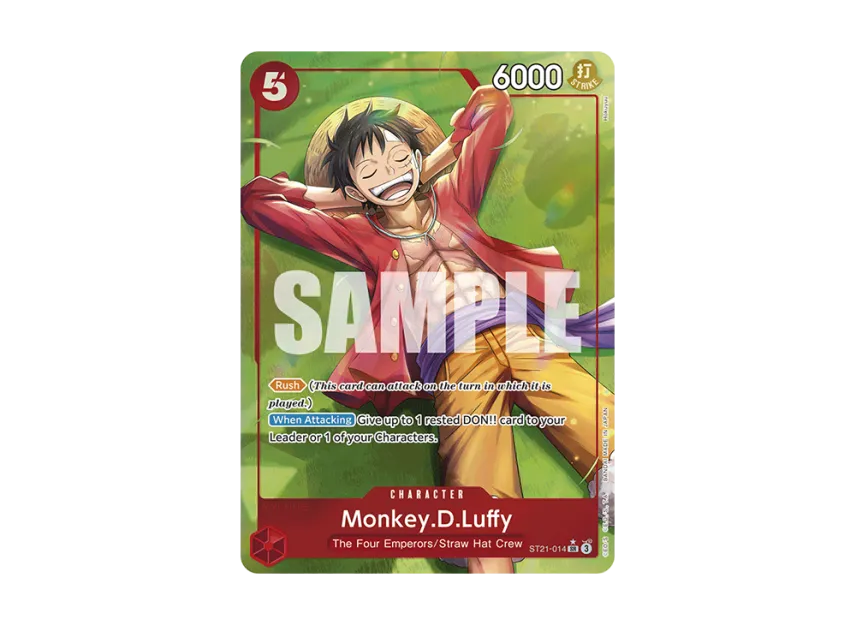 Monkey.D.Luffy SR-P [ST21-014] [EN] (Starter Deck EX "Gear 5")