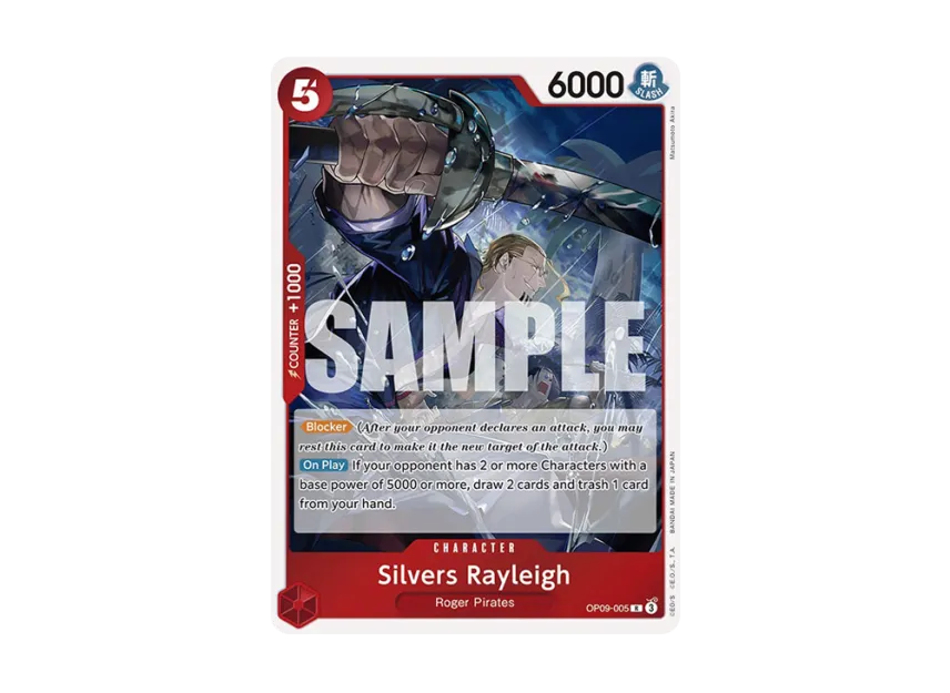Silvers Rayleigh R [OP09-005] [EN] (Booster Pack "Emperors in the New World")