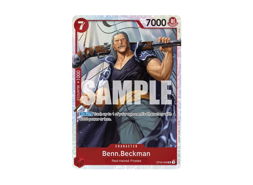 Benn.Beckman SR [OP09-009] [EN] (Booster Pack "Emperors in the New World")
