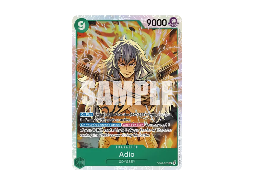 Adio SR [OP09-023] [EN] (Booster Pack "Emperors in the New World")