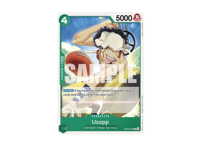Usopp C [OP09-024] [EN] (Booster Pack "Emperors in the New World")