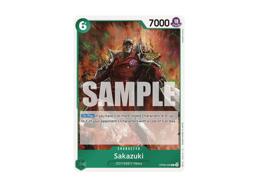 Sakazuki R [OP09-026] [EN] (Booster Pack "Emperors in the New World")