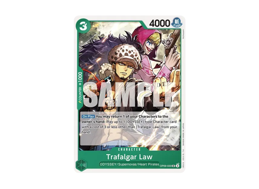 Trafalgar Law UC [OP09-030] [EN] (Booster Pack "Emperors in the New World")
