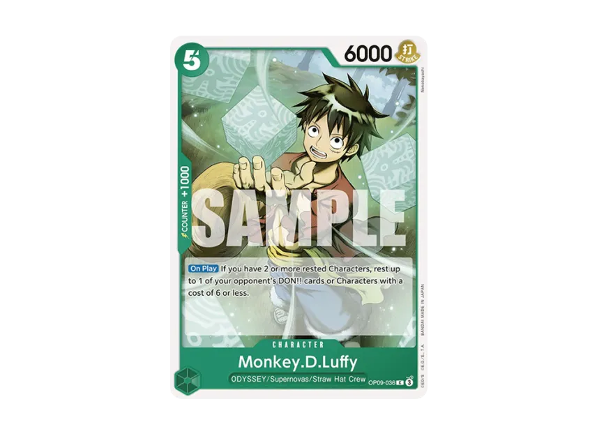Monkey.D.Luffy C [OP09-036] [EN] (Booster Pack "Emperors in the New World")