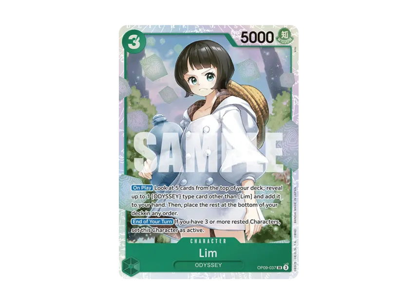 Lim SR [OP09-037] [EN] (Booster Pack "Emperors in the New World")