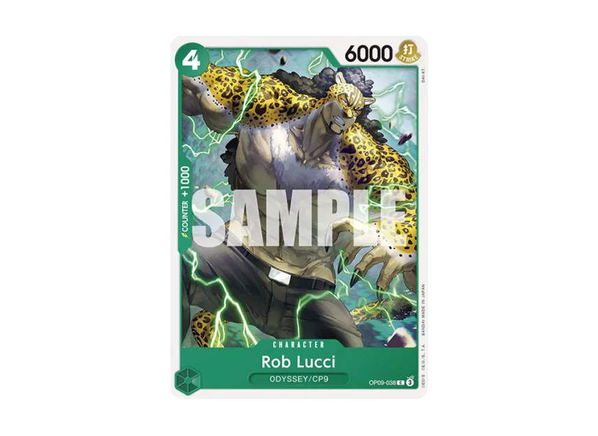 Rob Lucci C [OP09-038] [EN] (Booster Pack "Emperors in the New World")