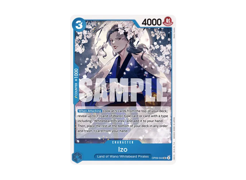 Izo UC [OP09-044] [EN] (Booster Pack "Emperors in the New World")