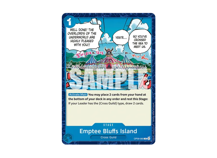 Emptee Bluffs Island C [OP09-060] [EN] (Booster Pack "Emperors in the New World")