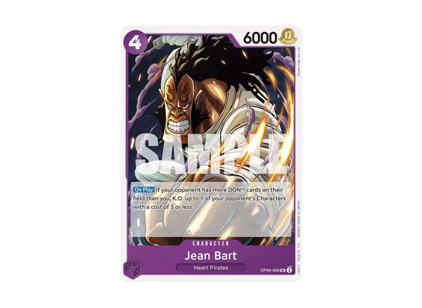 Jean Bart UC [OP09-066] [EN] (Booster Pack "Emperors in the New World")