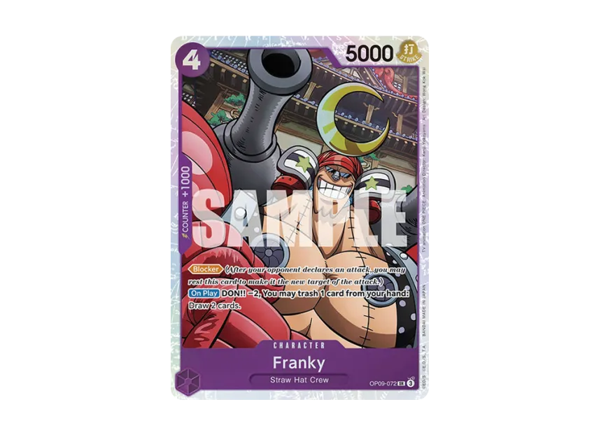 Franky SR [OP09-072] [EN] (Booster Pack "Emperors in the New World")