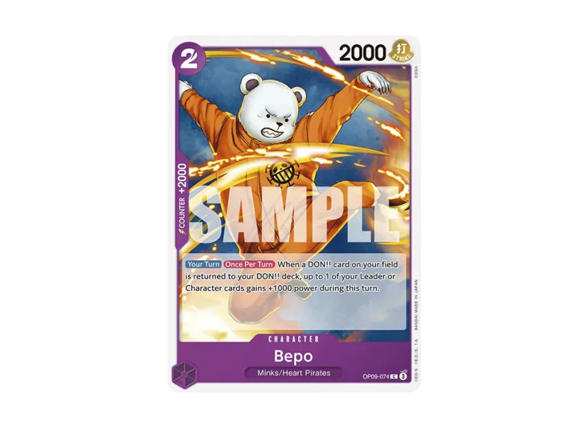Bepo C [OP09-074] [EN] (Booster Pack "Emperors in the New World")