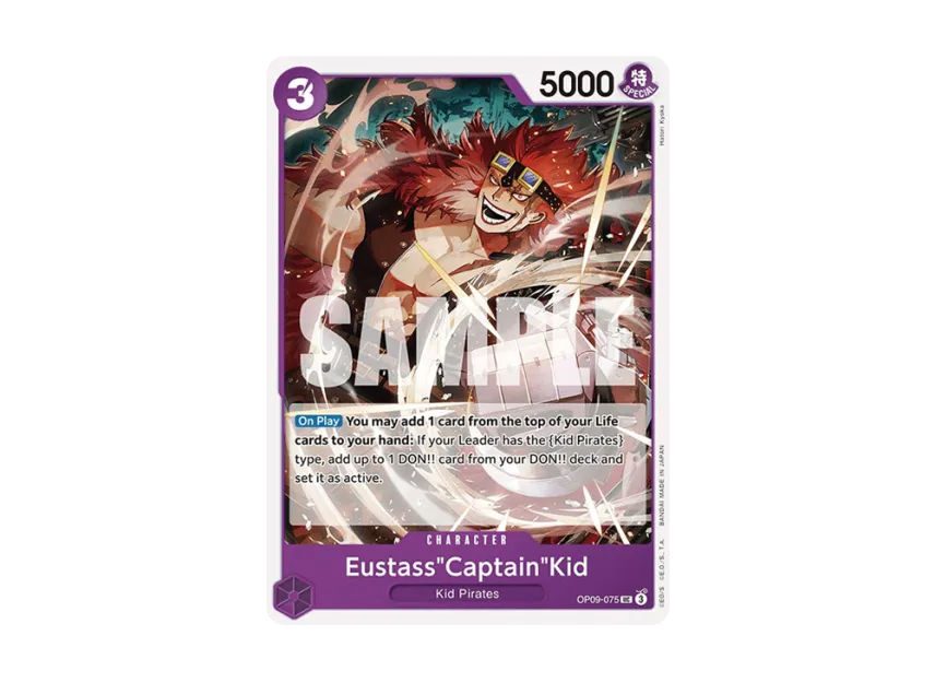Eustass"Captain"Kid UC [OP09-075] [EN] (Booster Pack "Emperors in the New World")