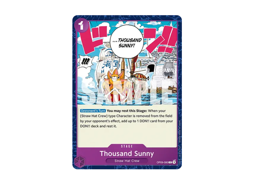 Thousand Sunny C [OP09-080] [EN] (Booster Pack "Emperors in the New World")