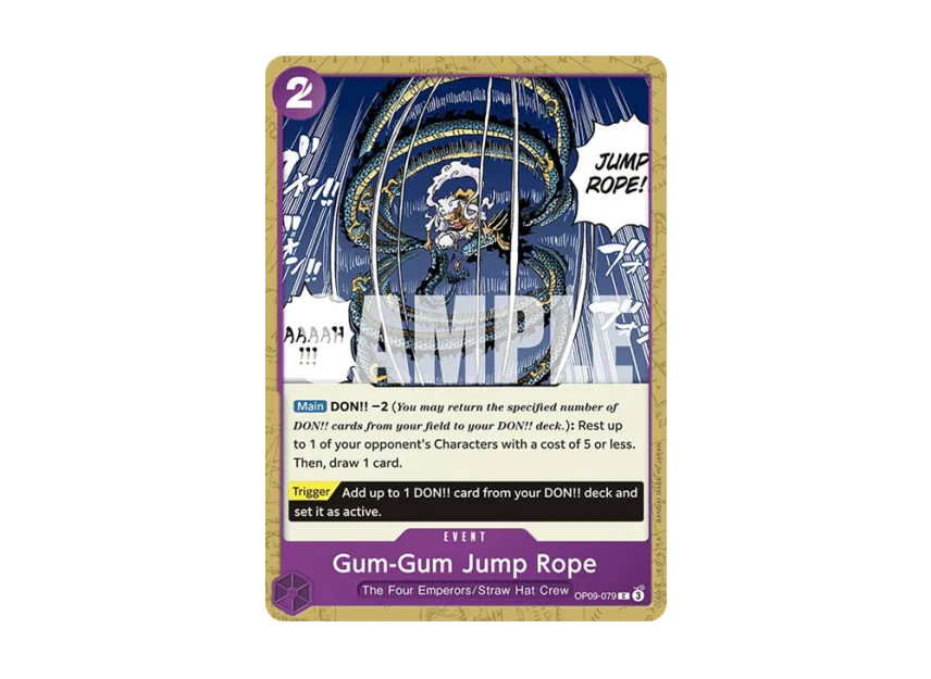 Gum-Gum Jump Rope C [OP09-079] [EN] (Booster Pack "Emperors in the New World")