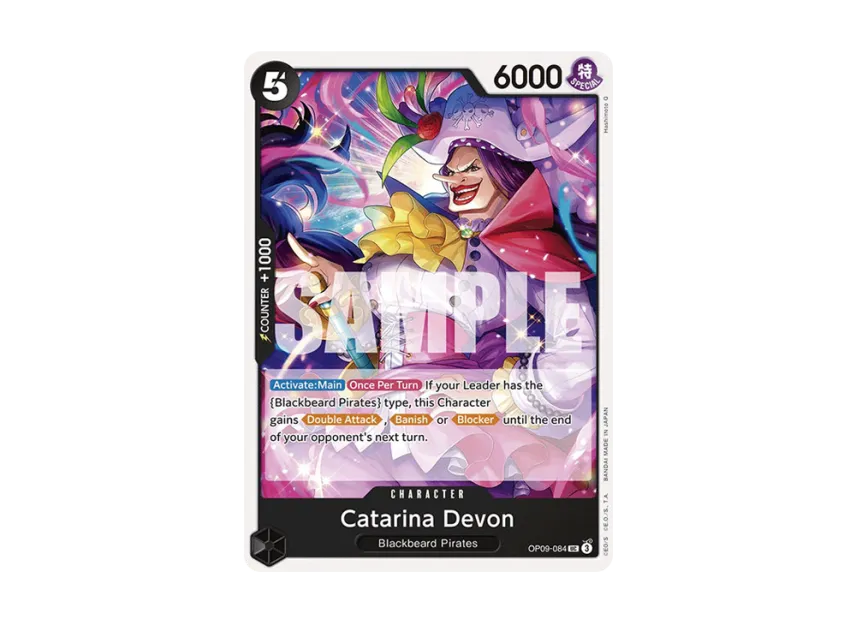Catarina Devon UC [OP09-084] [EN] (Booster Pack "Emperors in the New World")
