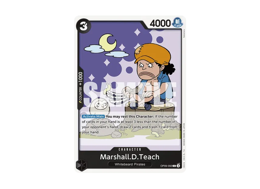 Marshall.D.Teach C [OP09-092] [EN] (Booster Pack "Emperors in the New World")