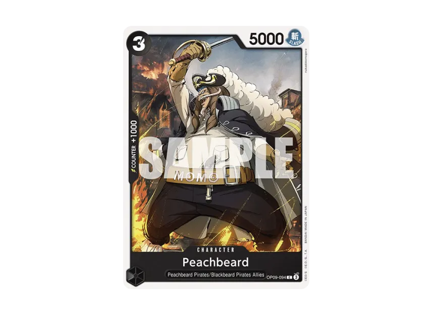 Peachbeard C [OP09-094] [EN] (Booster Pack "Emperors in the New World")