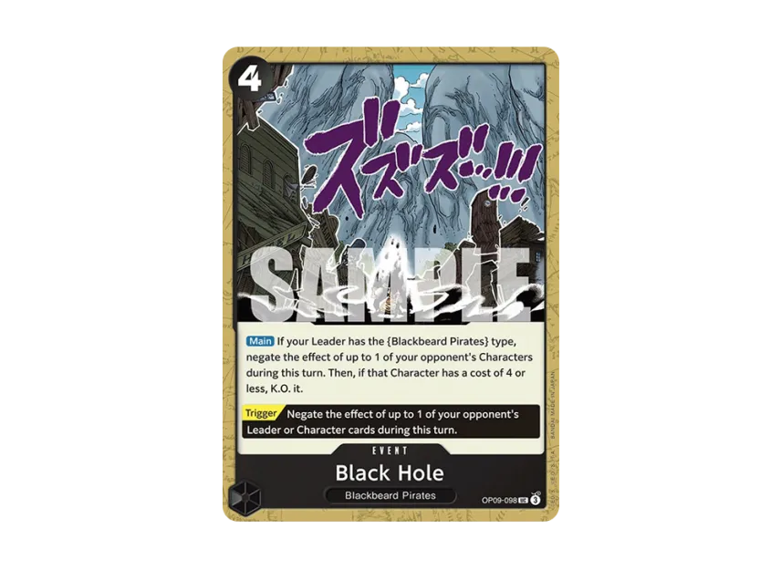 Black Hole UC [OP09-098] [EN] (Booster Pack "Emperors in the New World")
