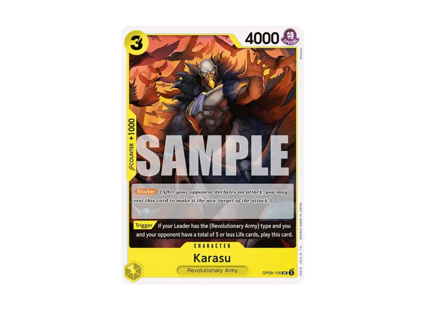 Karasu UC [OP09-100] [EN] (Booster Pack "Emperors in the New World")