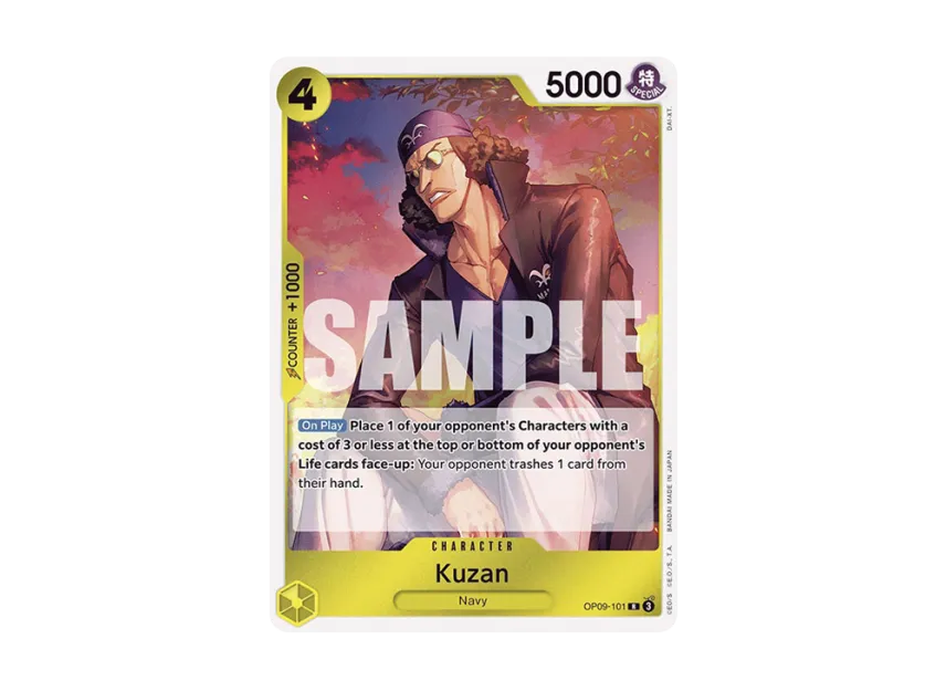 Kuzan R [OP09-101] [EN] (Booster Pack "Emperors in the New World")