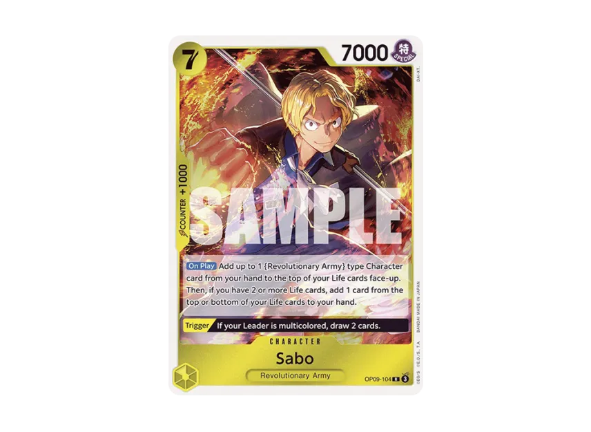 Sabo R [OP09-104] [EN] (Booster Pack "Emperors in the New World")