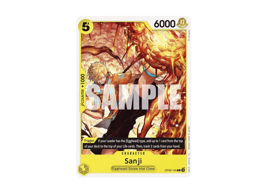 Sanji C [OP09-105] [EN] (Booster Pack "Emperors in the New World")