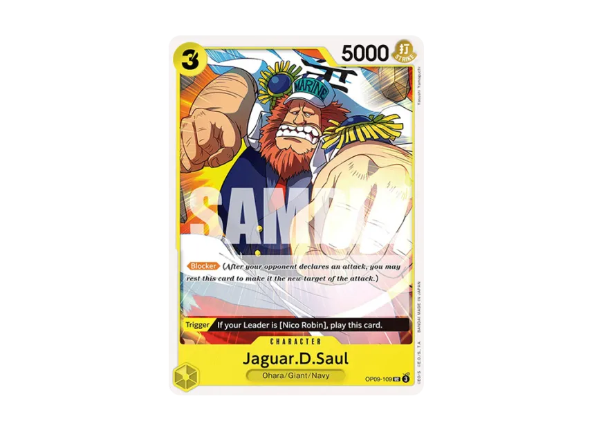 Jaguar.D.Saul UC [OP09-109] [EN] (Booster Pack "Emperors in the New World")
