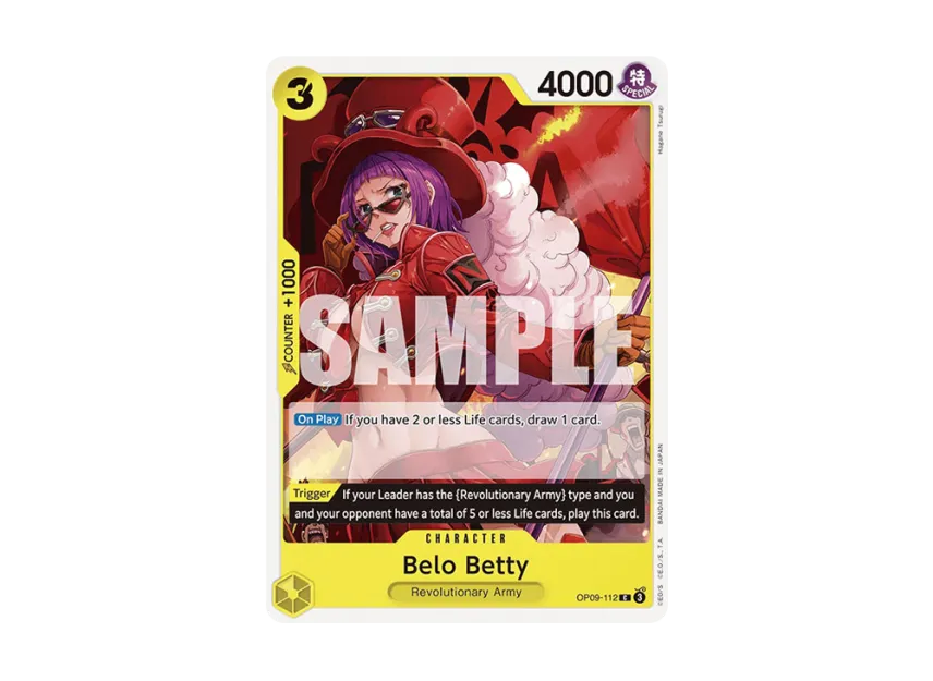 Belo Betty C [OP09-112] [EN] (Booster Pack "Emperors in the New World")