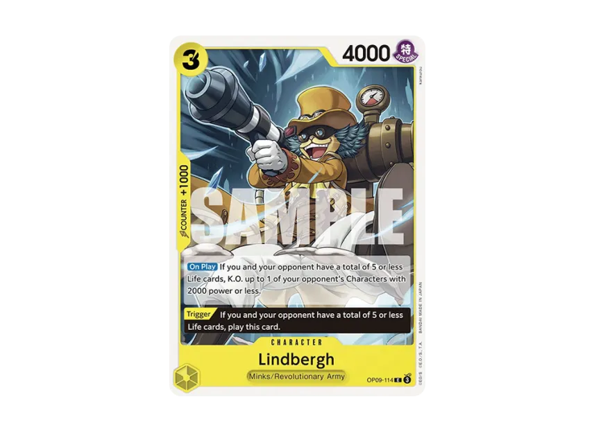 Lindbergh C [OP09-114] [EN] (Booster Pack "Emperors in the New World")
