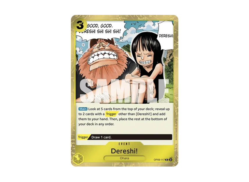 Dereshi! R [OP09-117] [EN] (Booster Pack "Emperors in the New World")
