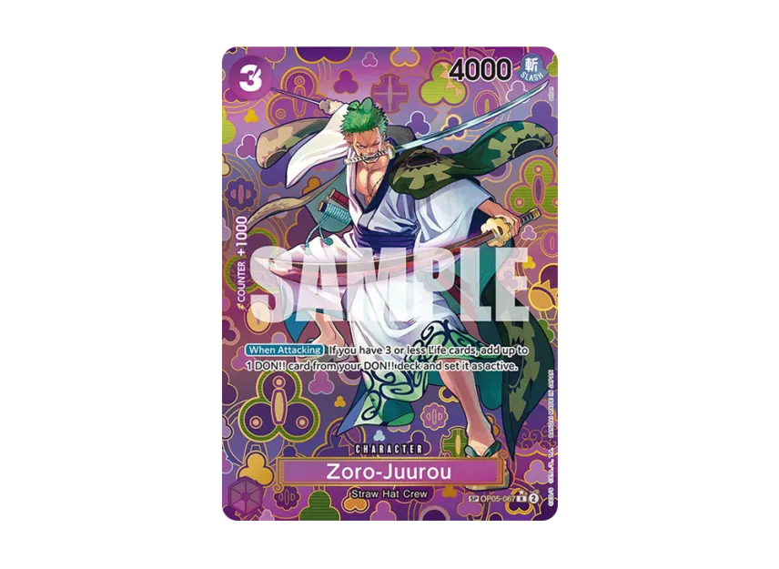 Zoro-Juurou R-SPC [OP05-067] [EN] (Booster Pack "Emperors in the New World")