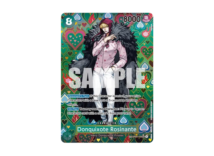 Donquixote Rosinante SEC-SPC [OP04-119] [EN] (Booster Pack "Emperors in the New World")