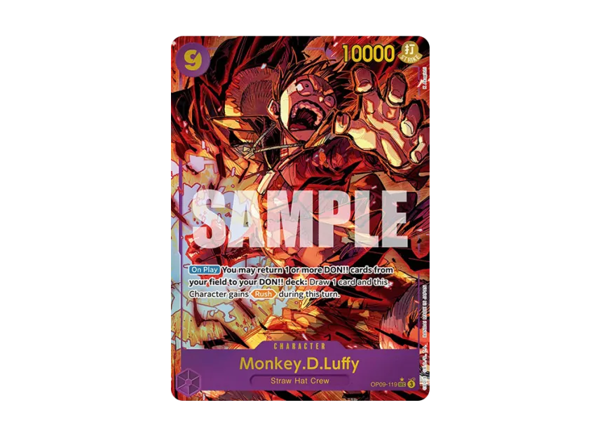 Monkey.D.Luffy SEC-P [OP09-119] [EN] (Booster Pack "Emperors in the New World")
